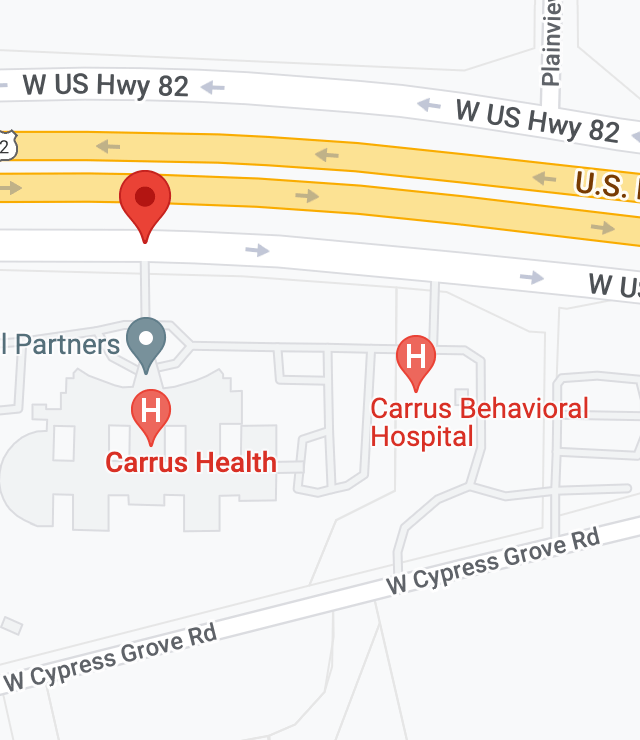 A Location map of Hospital